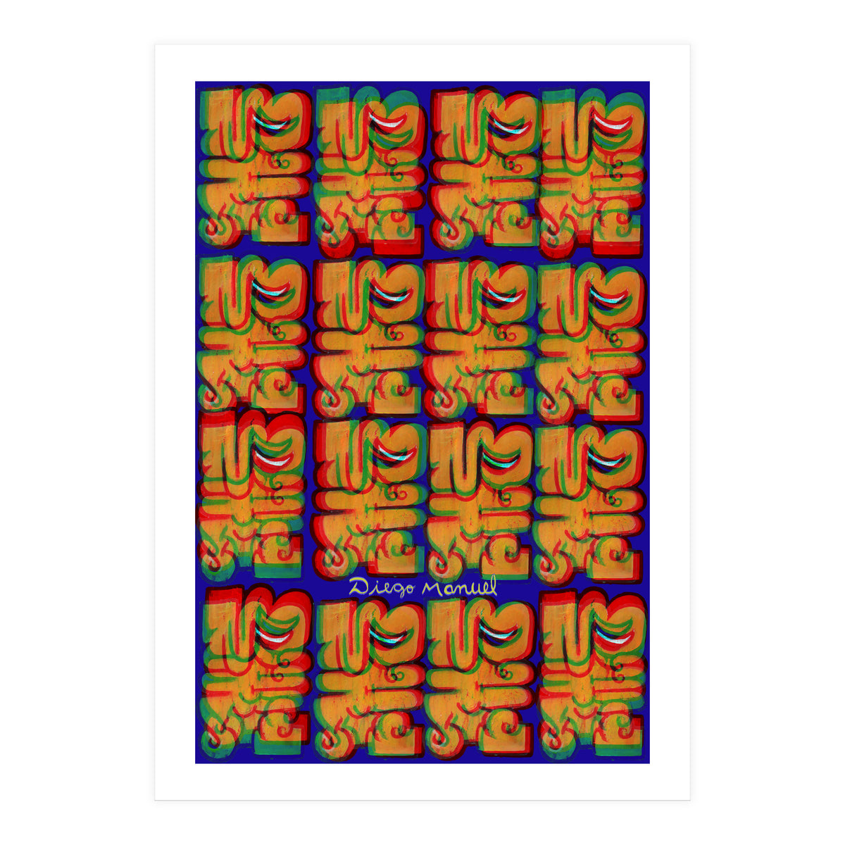 Graffitis 2021 Tapiz 134 (Print Only)