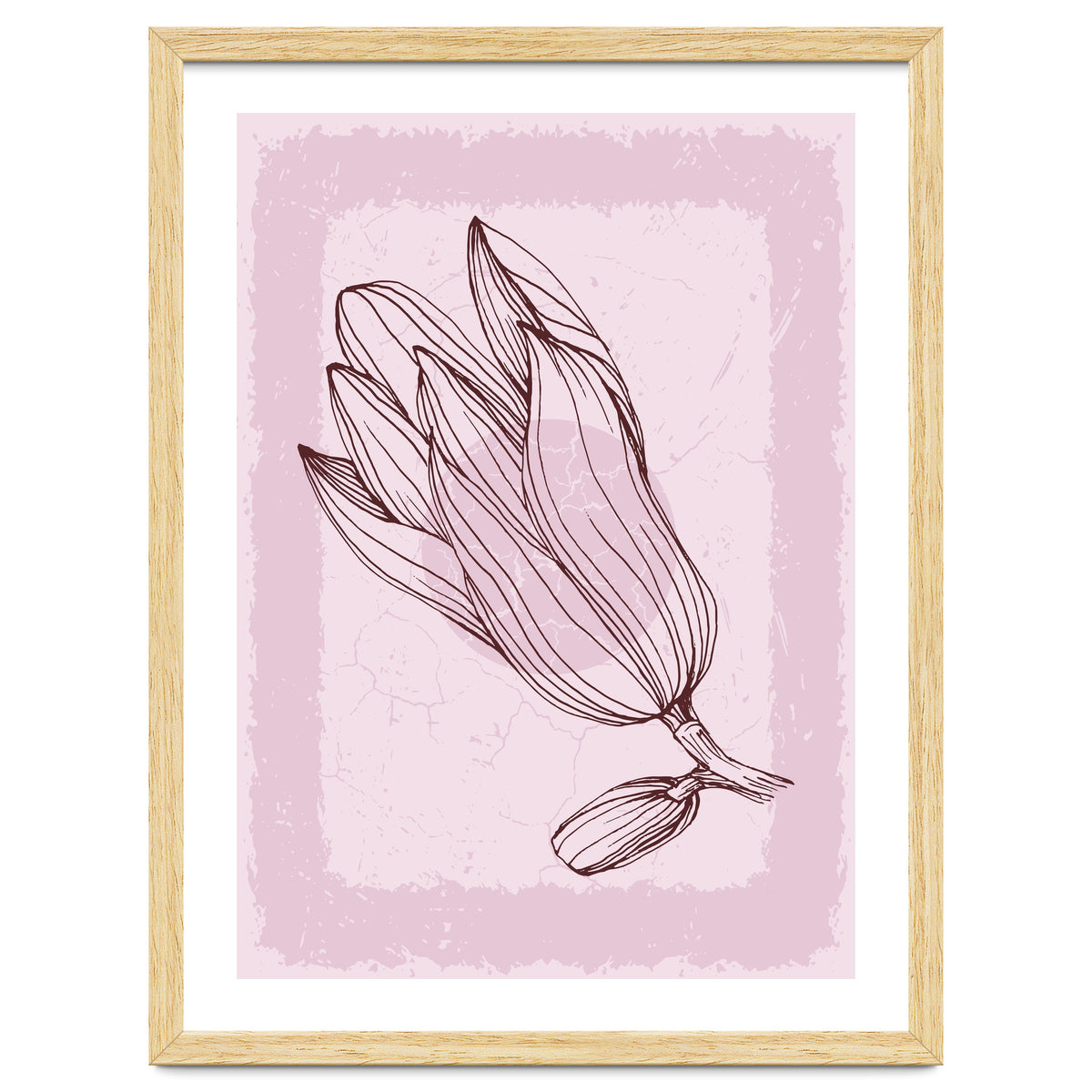 Magnolia - Minimalist Garden Leaves