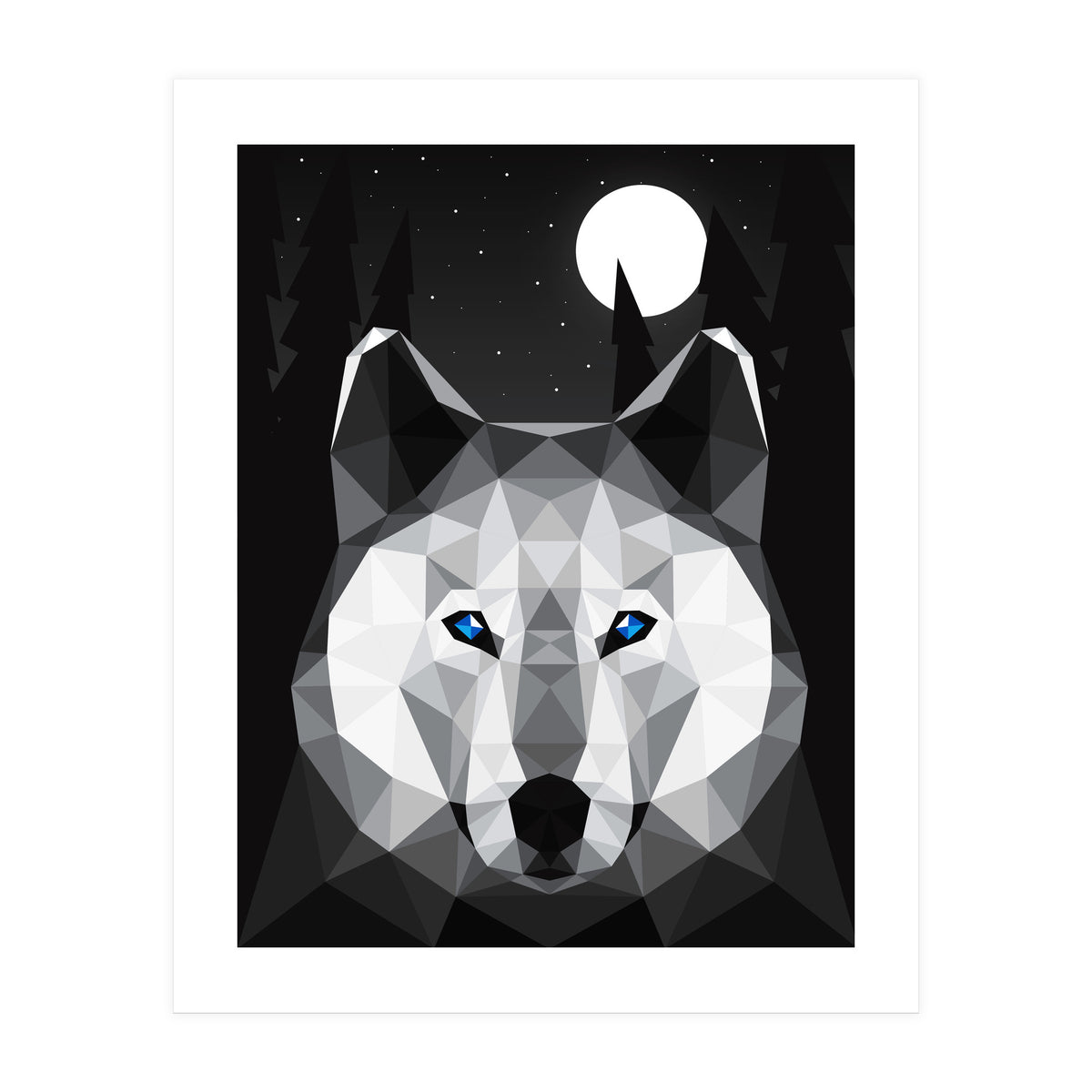 The Tundra Wolf (Print Only)