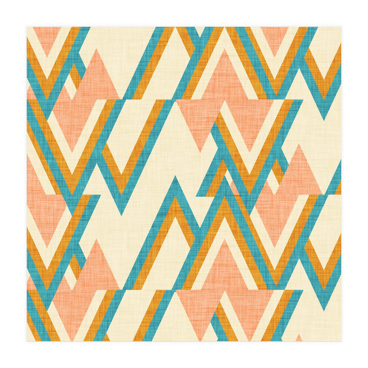 New Mid Mod Woods Pearl  (Print Only)