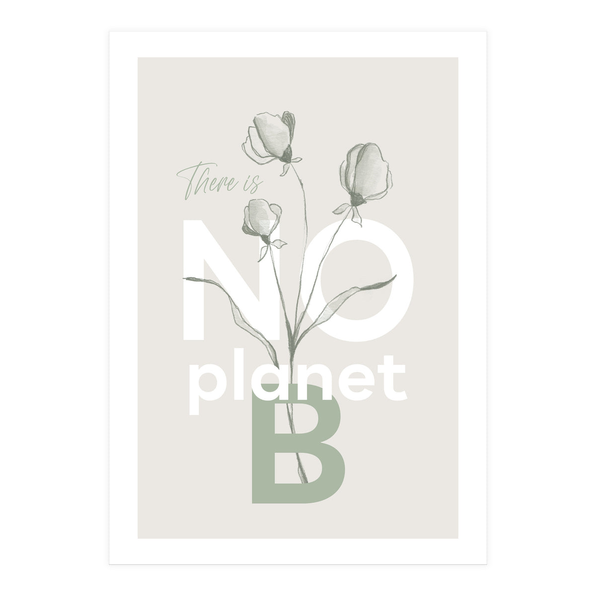 There is no planet B (Print Only)