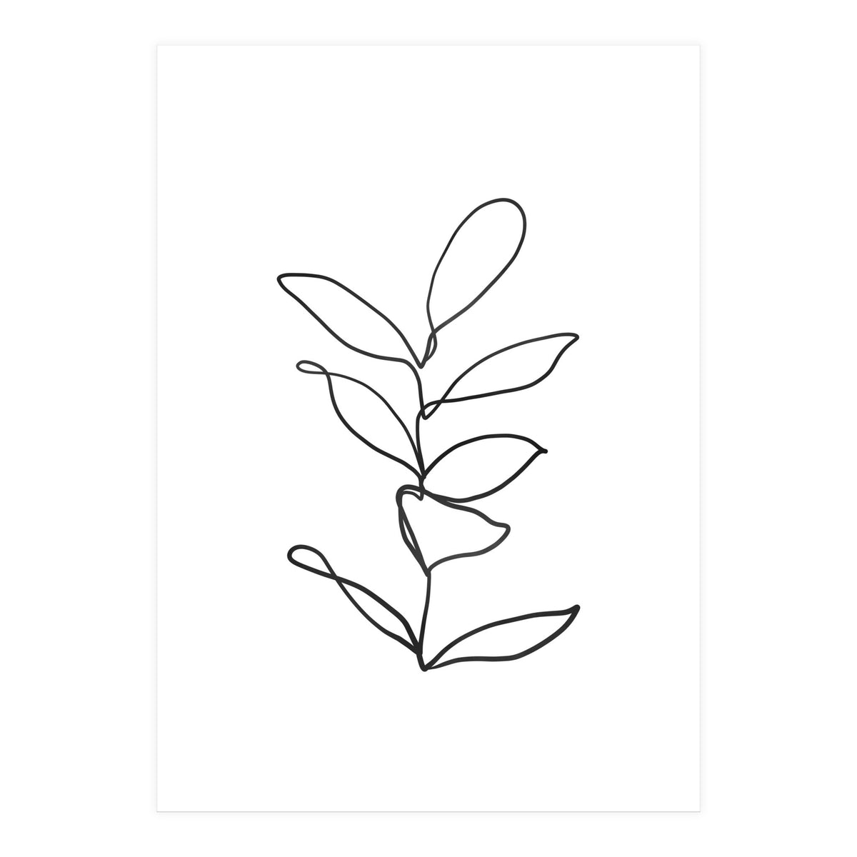 Lines Leaves II (Print Only)