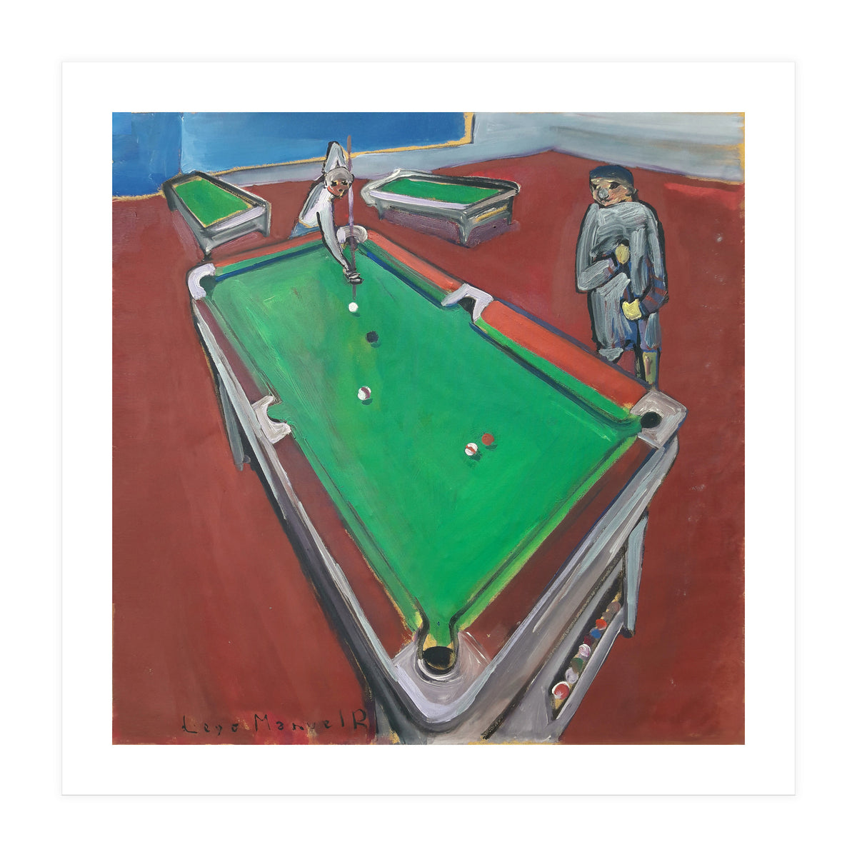 Noche De Pool 2 (Print Only)