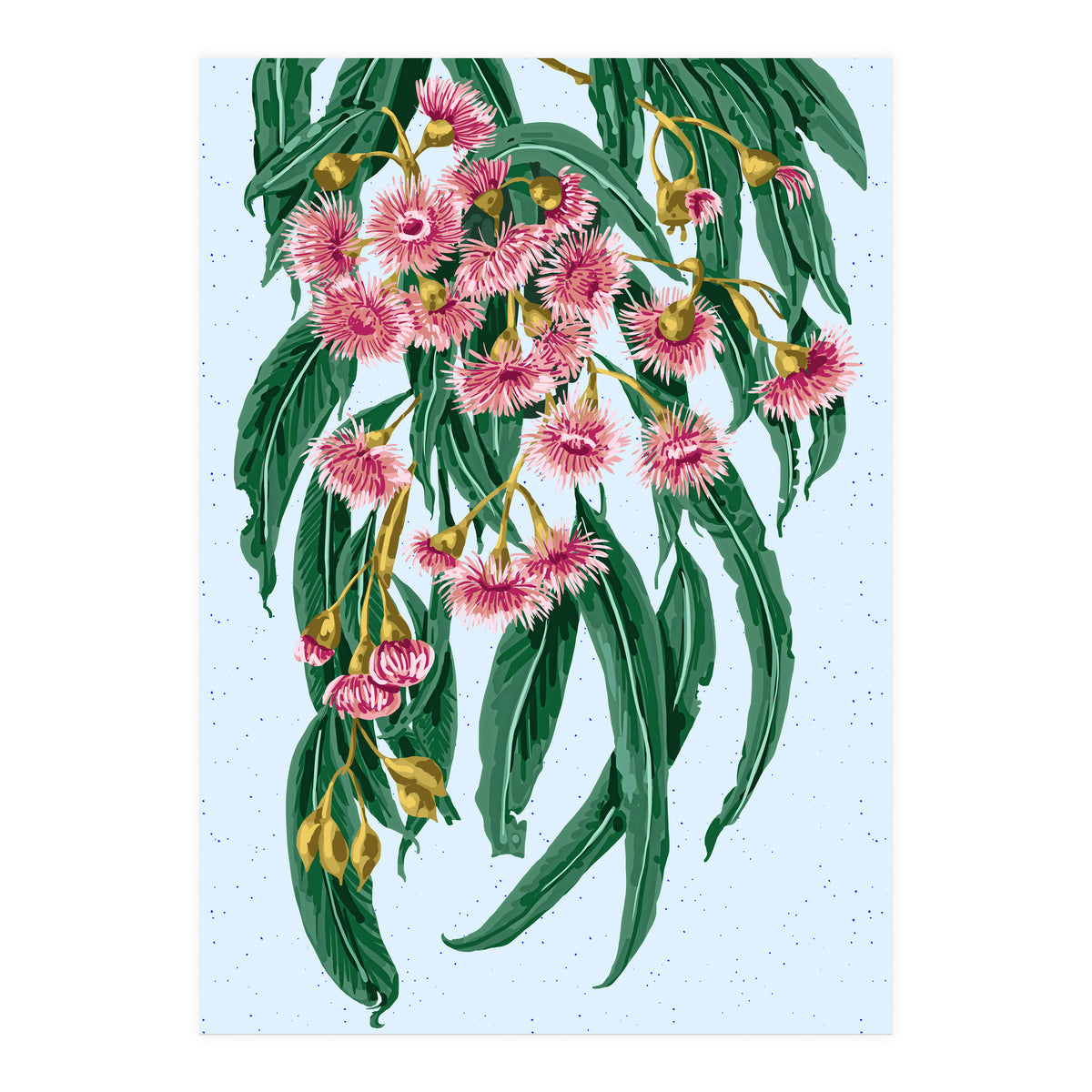 The Blossom Of A Golden Mind (Print Only)