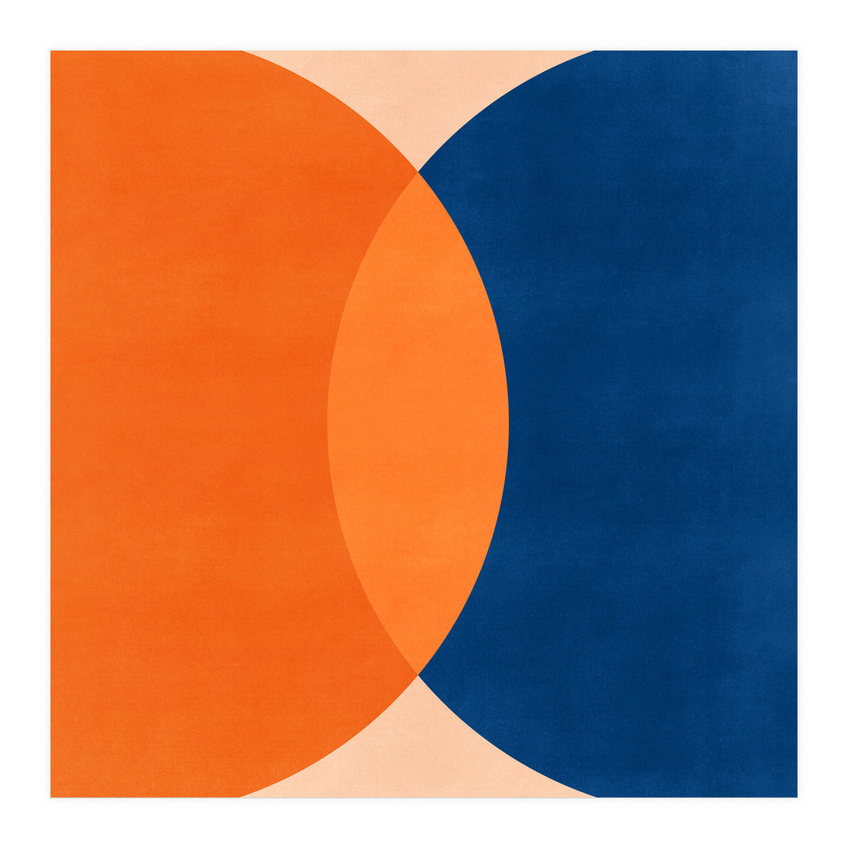 Sun Moon Abstract (Print Only)