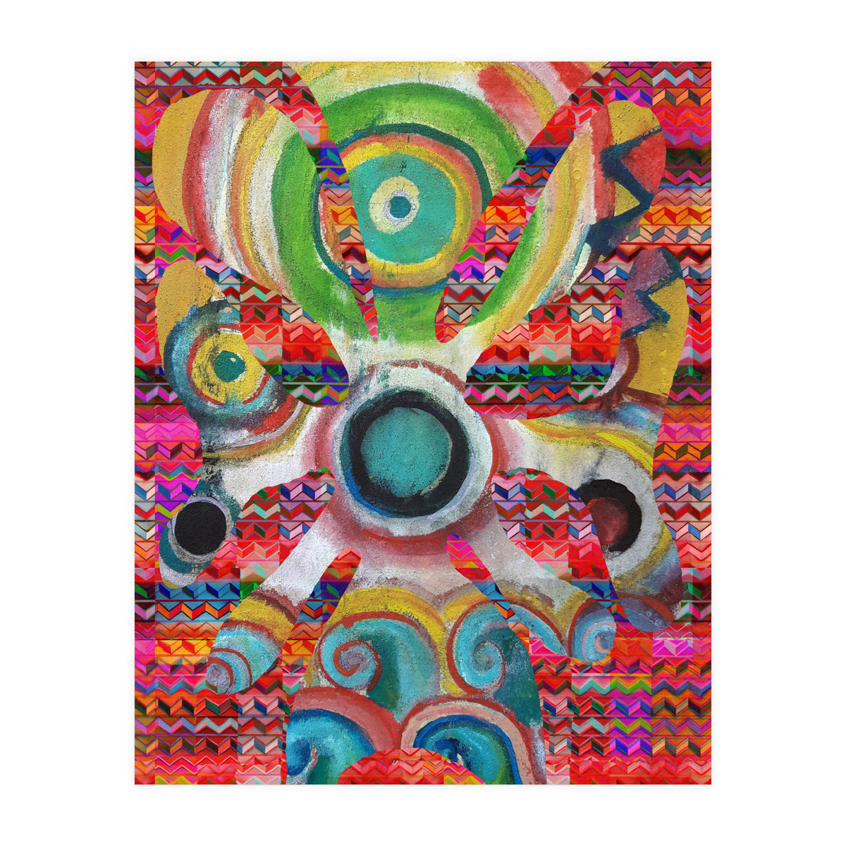 Pop Abstract 2023 Tapiz 21 (Print Only)