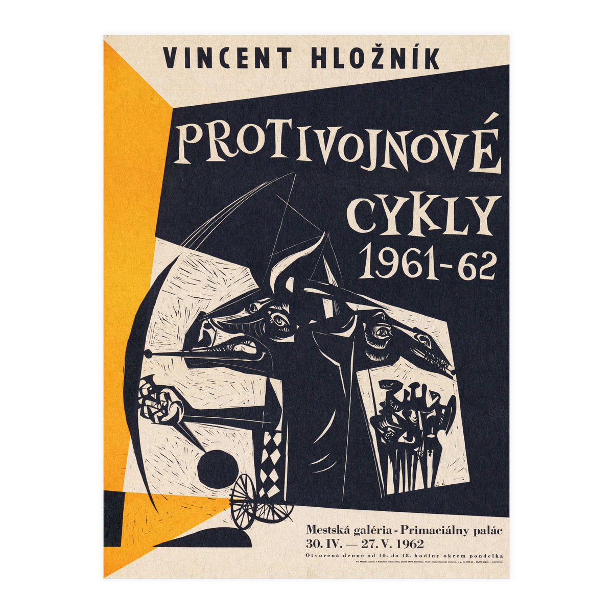 Vincent Hložník Anti War Exhibition (Print Only)