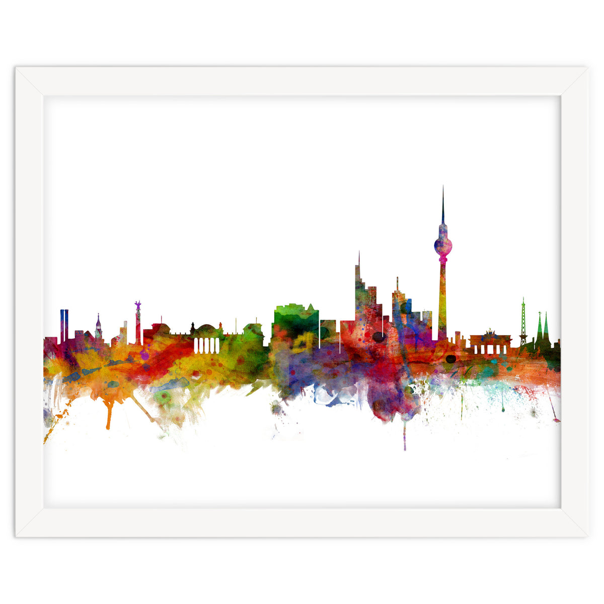 Berlin Germany Skyline