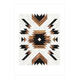 Urban Tribal Pattern No.5 - Aztec - Concrete and Wood (Print Only) thumbnail