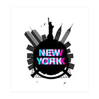 New York circle (Print Only)