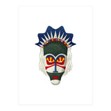 Tribal Mask 14 (Print Only) thumbnail