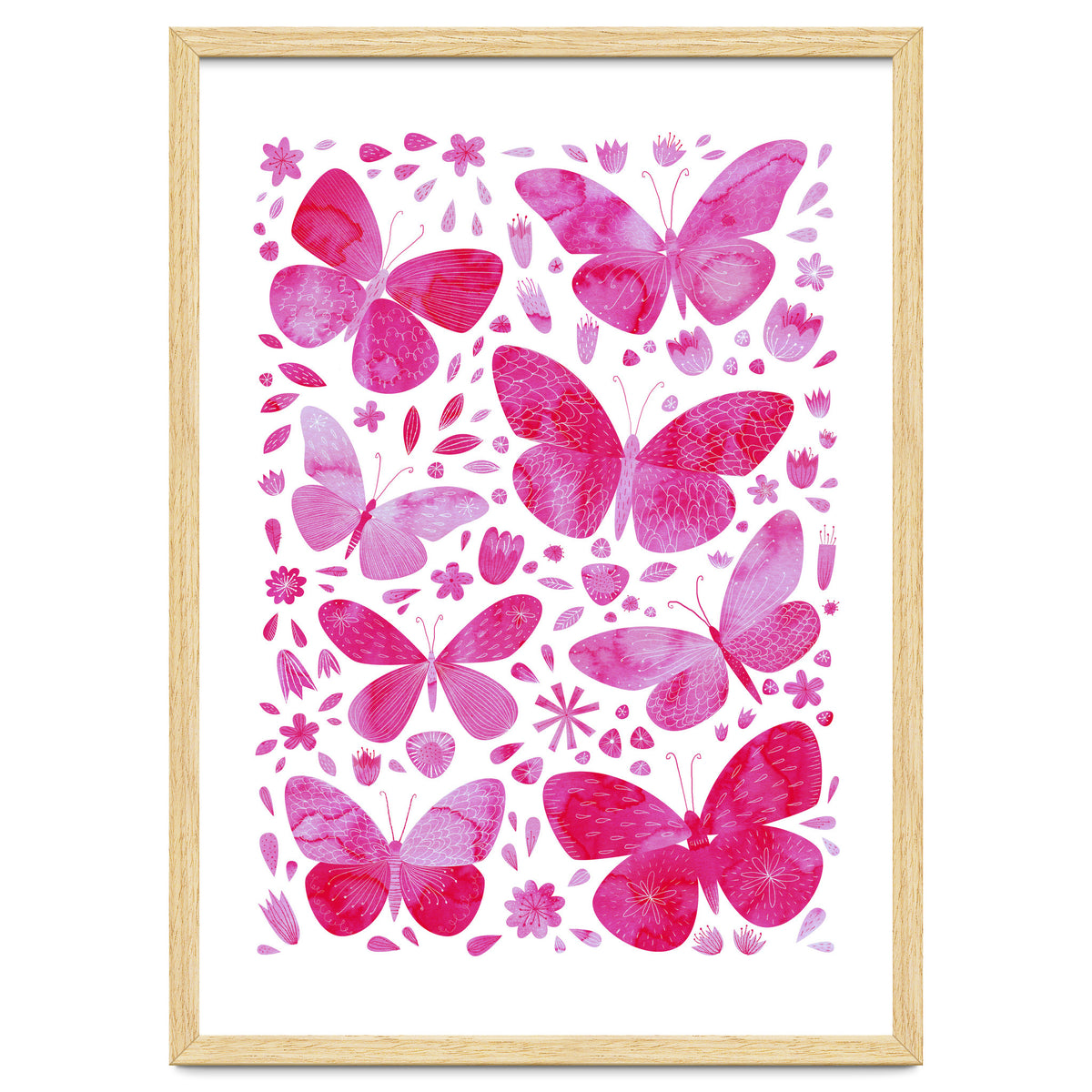 Pink Butterflies