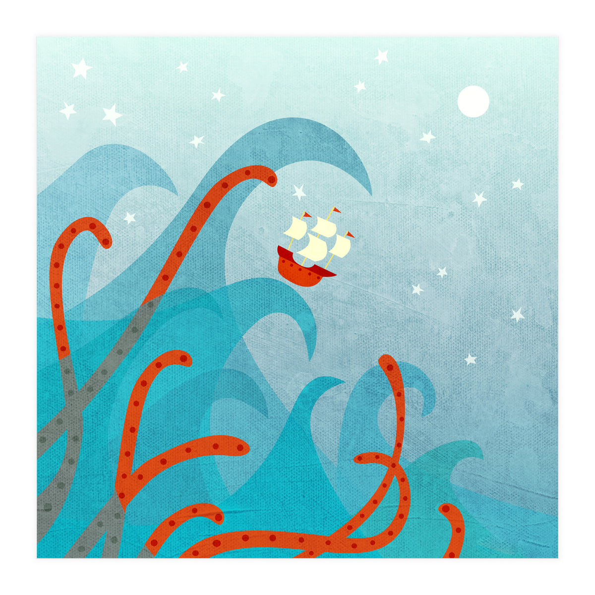 A Bad Day For Sailors (Print Only)