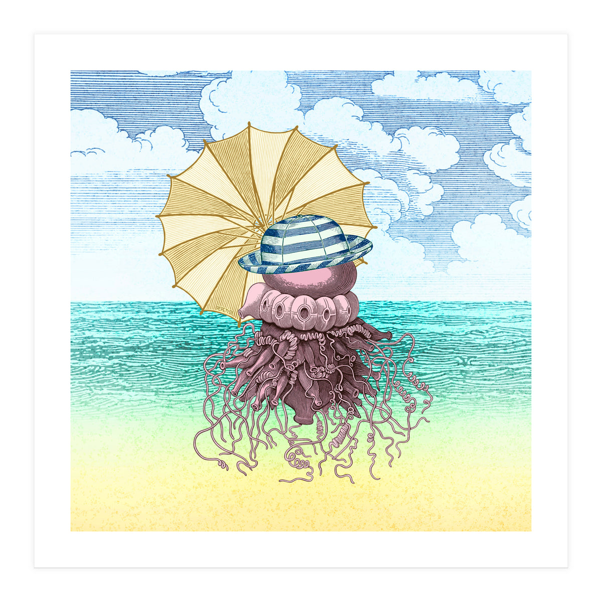 Summer Promenade (Print Only)