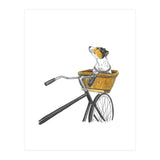 Dog In Basket (Print Only) thumbnail