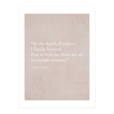 An Invincible Summer By Camus (Print Only) thumbnail