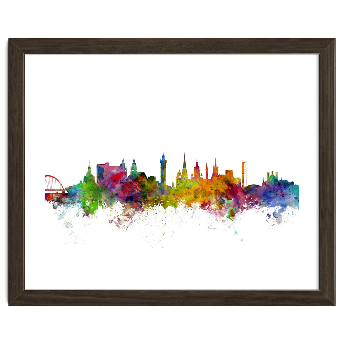 Glasgow Scotland Skyline