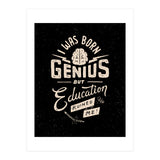 Born Genius (Print Only) thumbnail