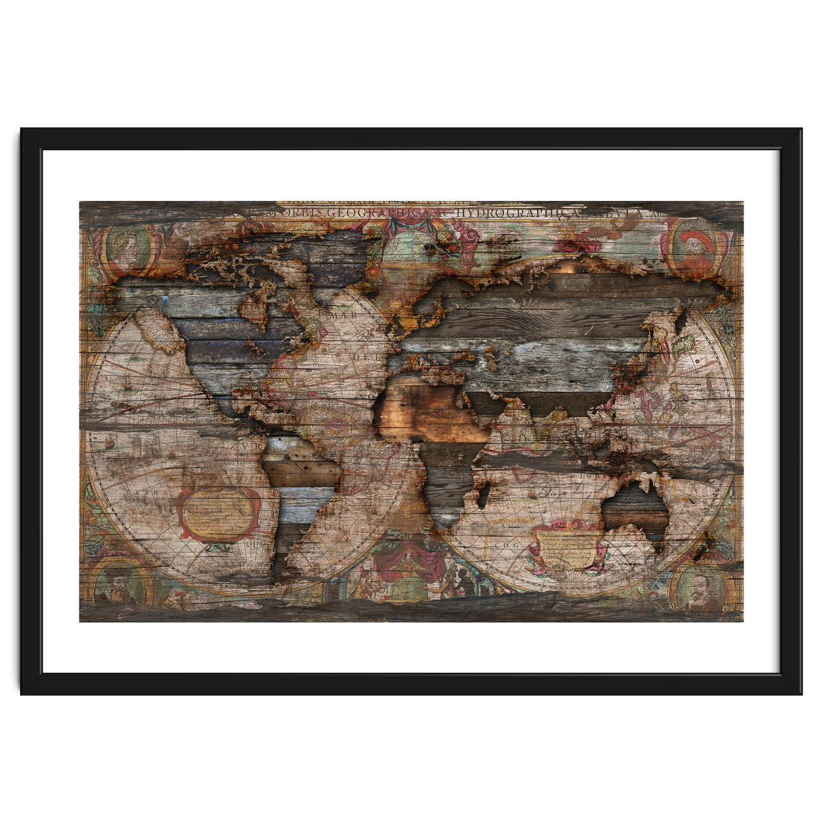 Reclaimed Map