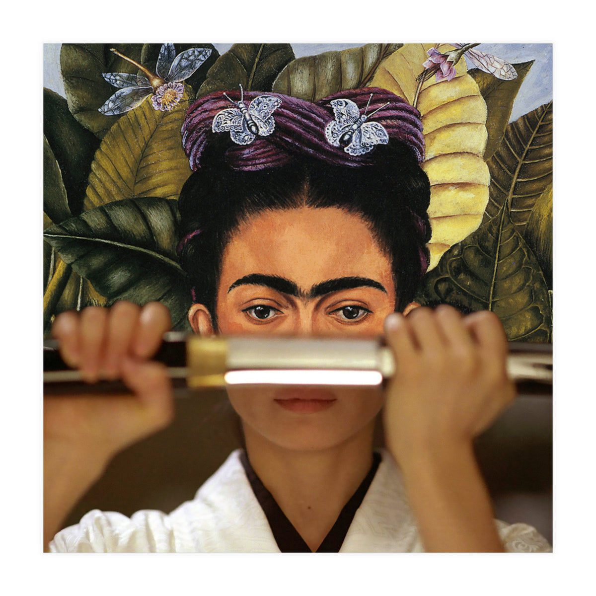 Kill Bill's O Ren Ishii & Frida Kahlo  (Print Only)