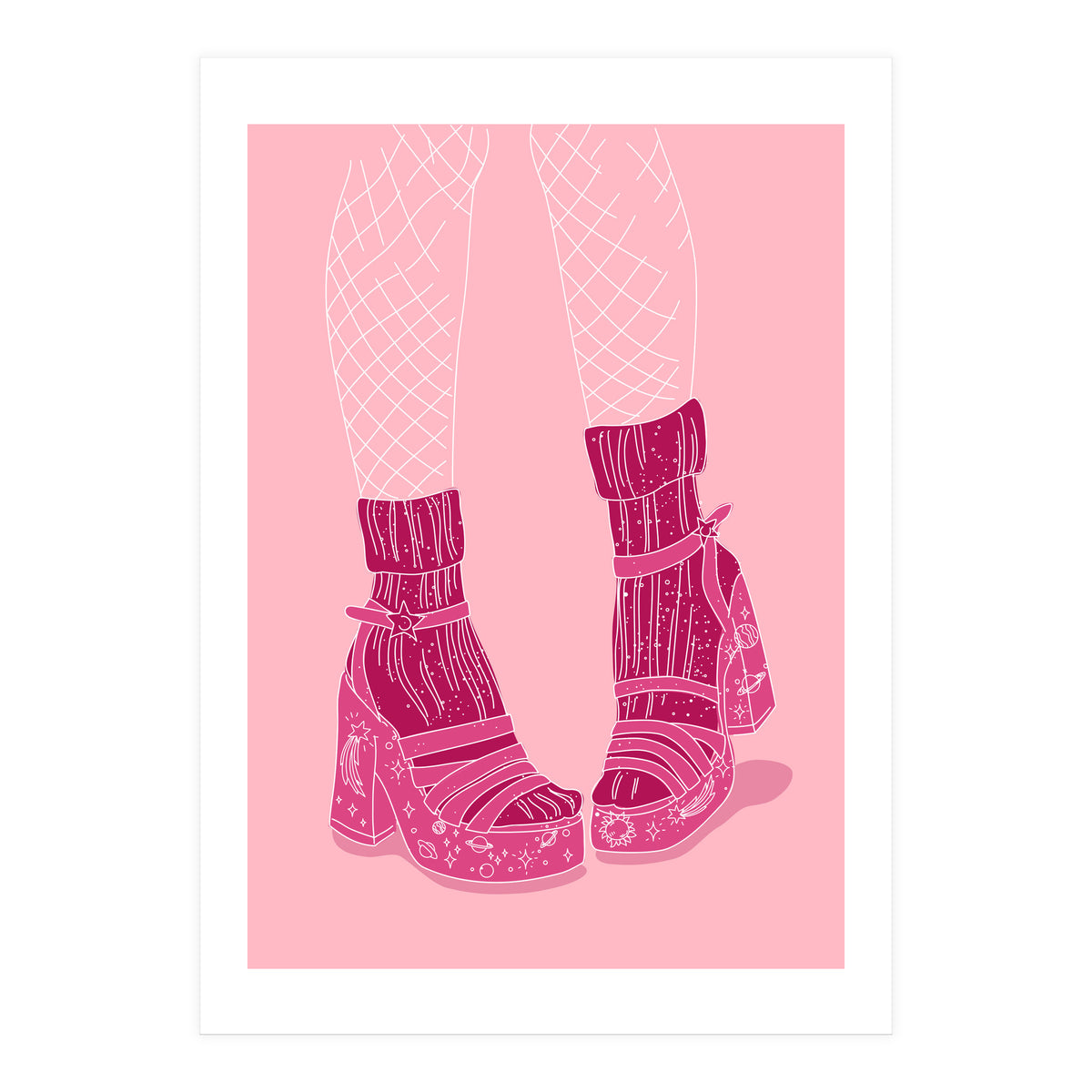 Heelsandsocks (Print Only)