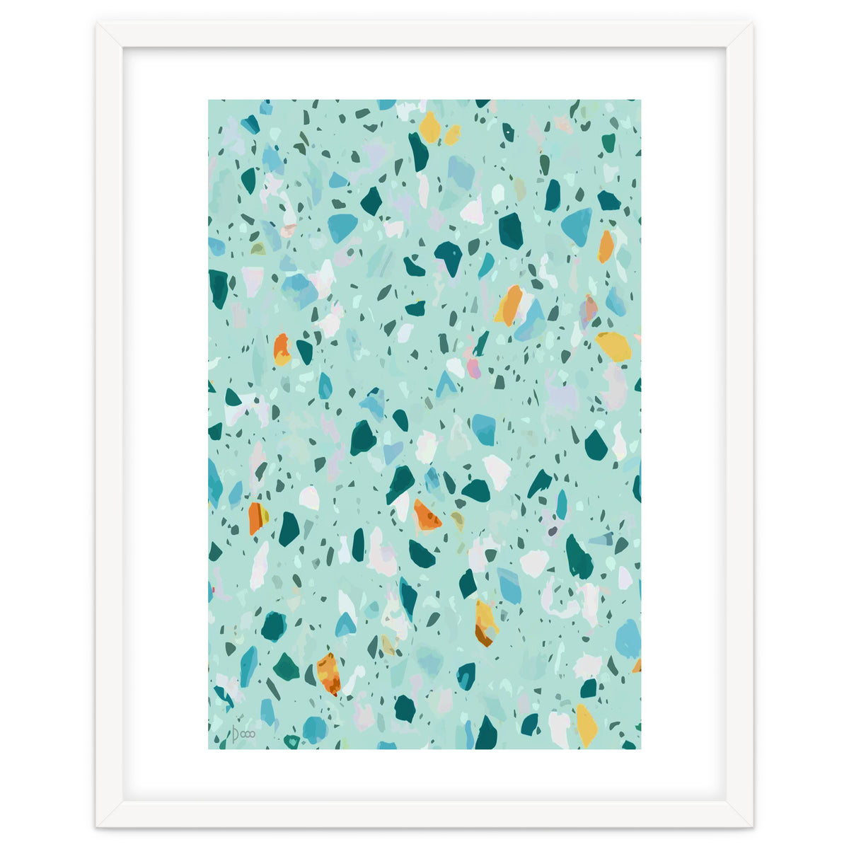 Blue Terrazzo