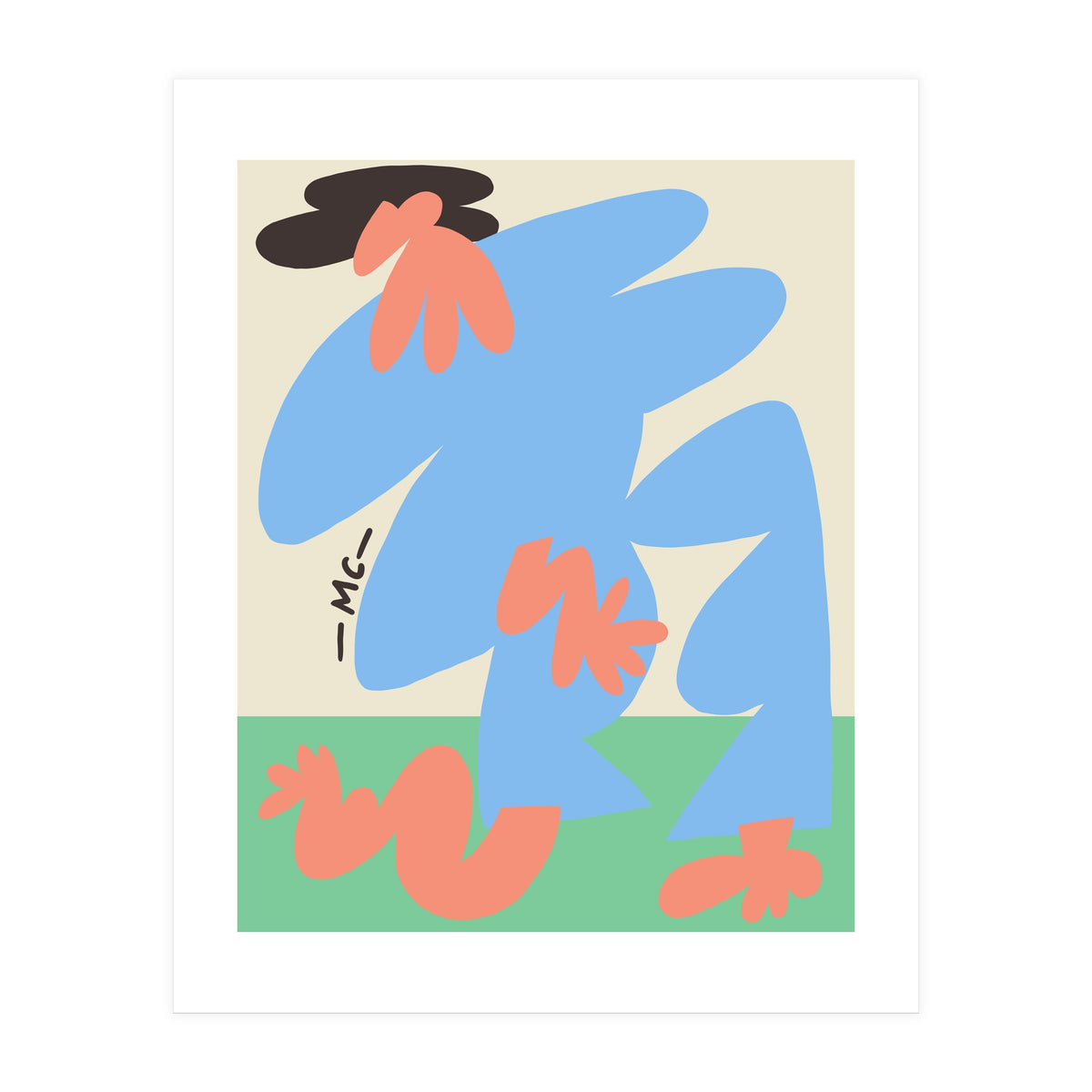 Run Boy Run  (Print Only)