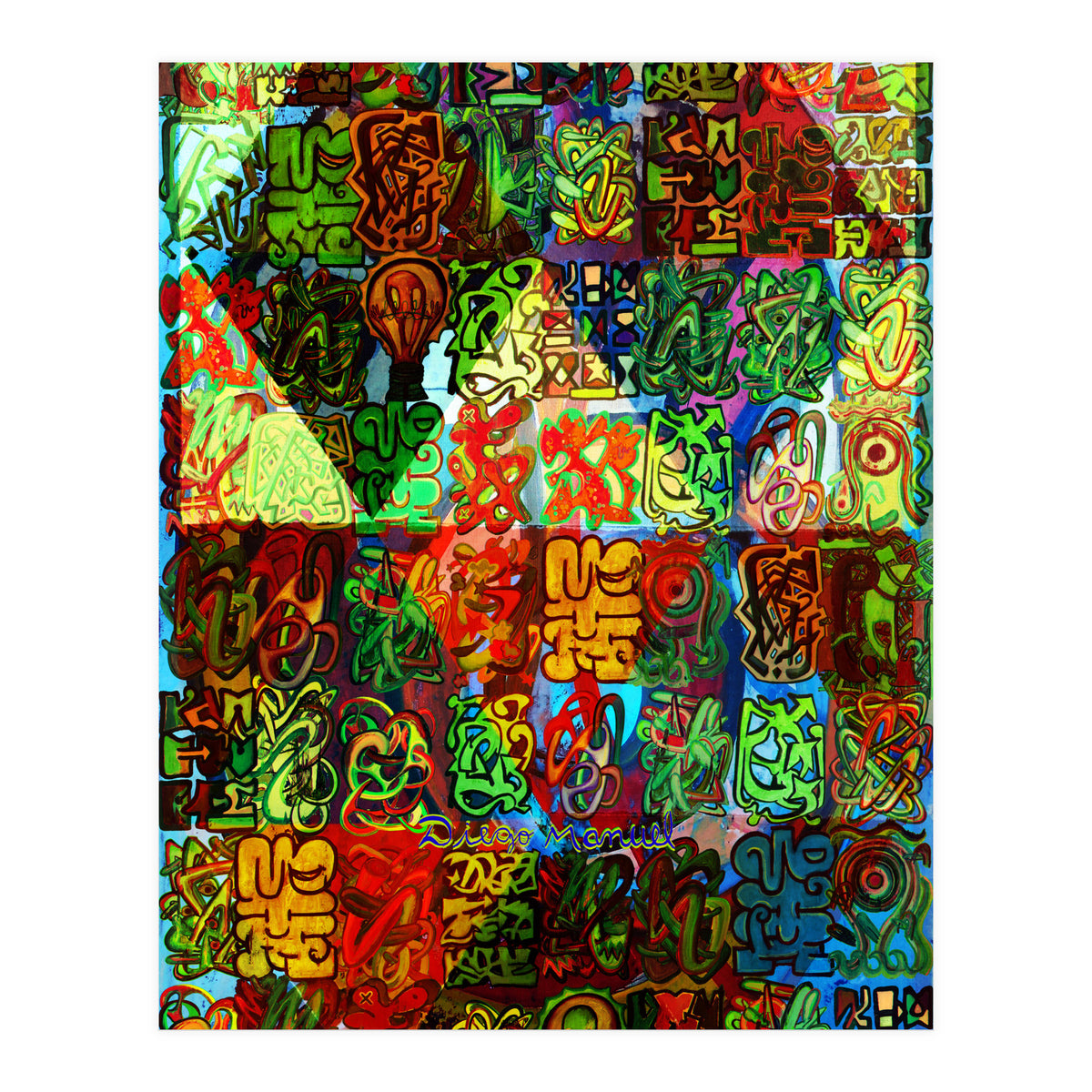 Graffiti Digital 2022 358 (Print Only)