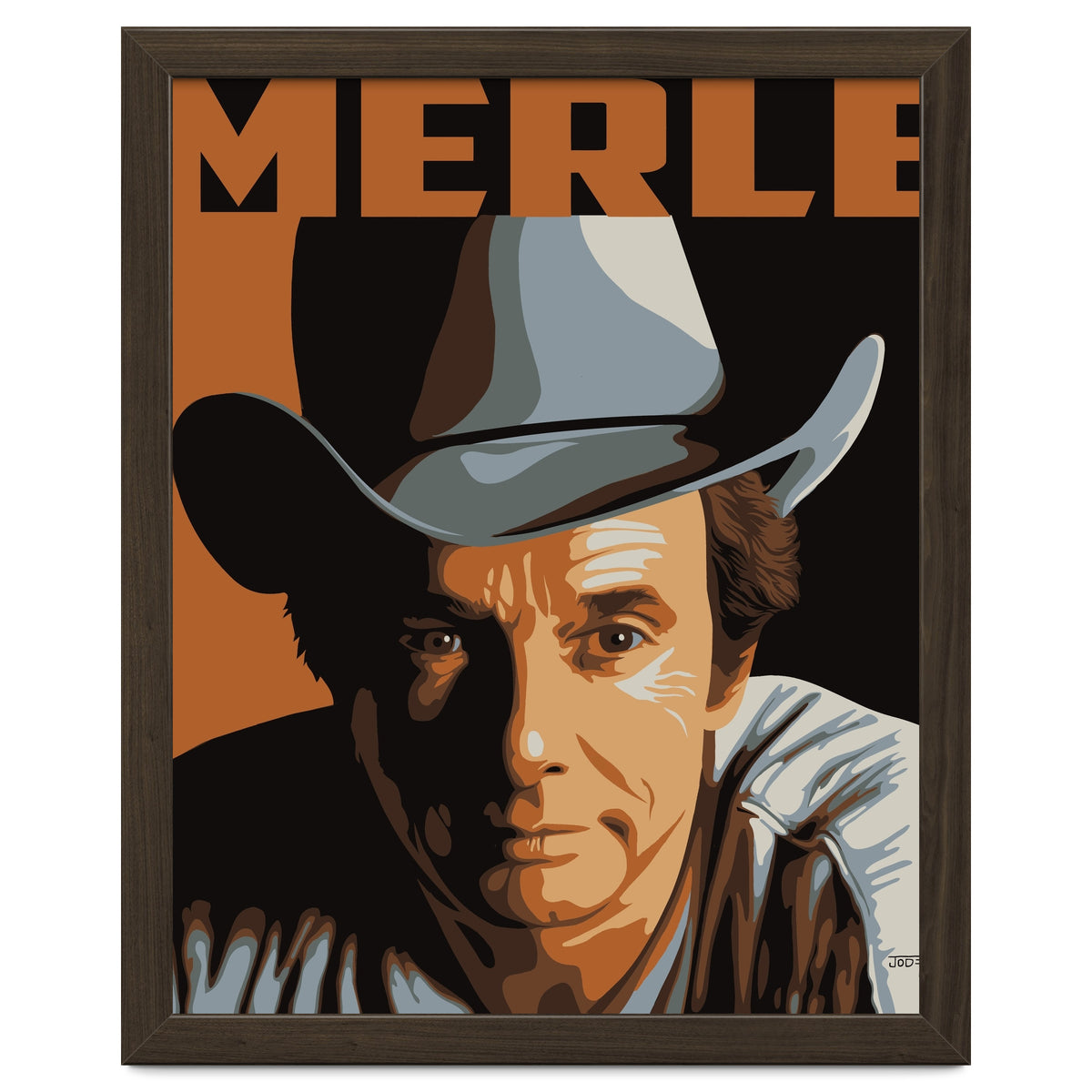 Merle Haggard Poster