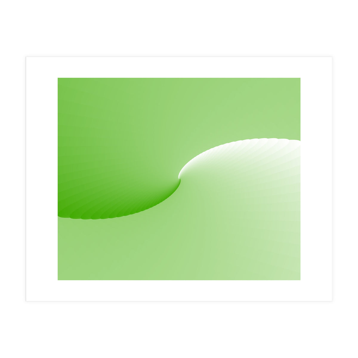 Green Abstract  (Print Only)