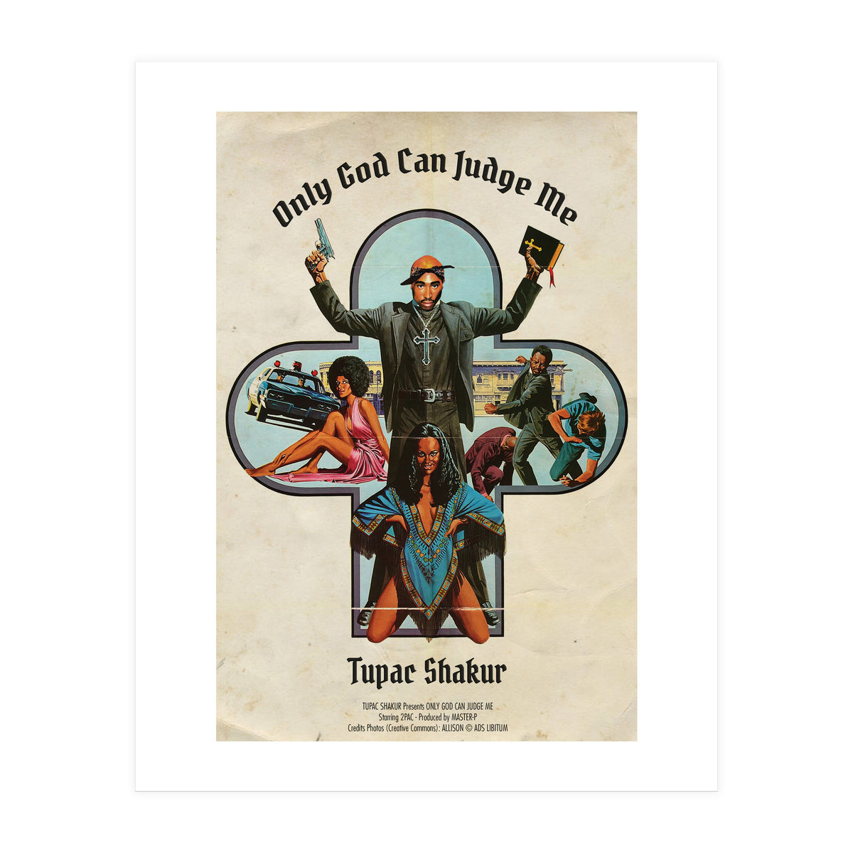 Only God Can Judge Me (Print Only)