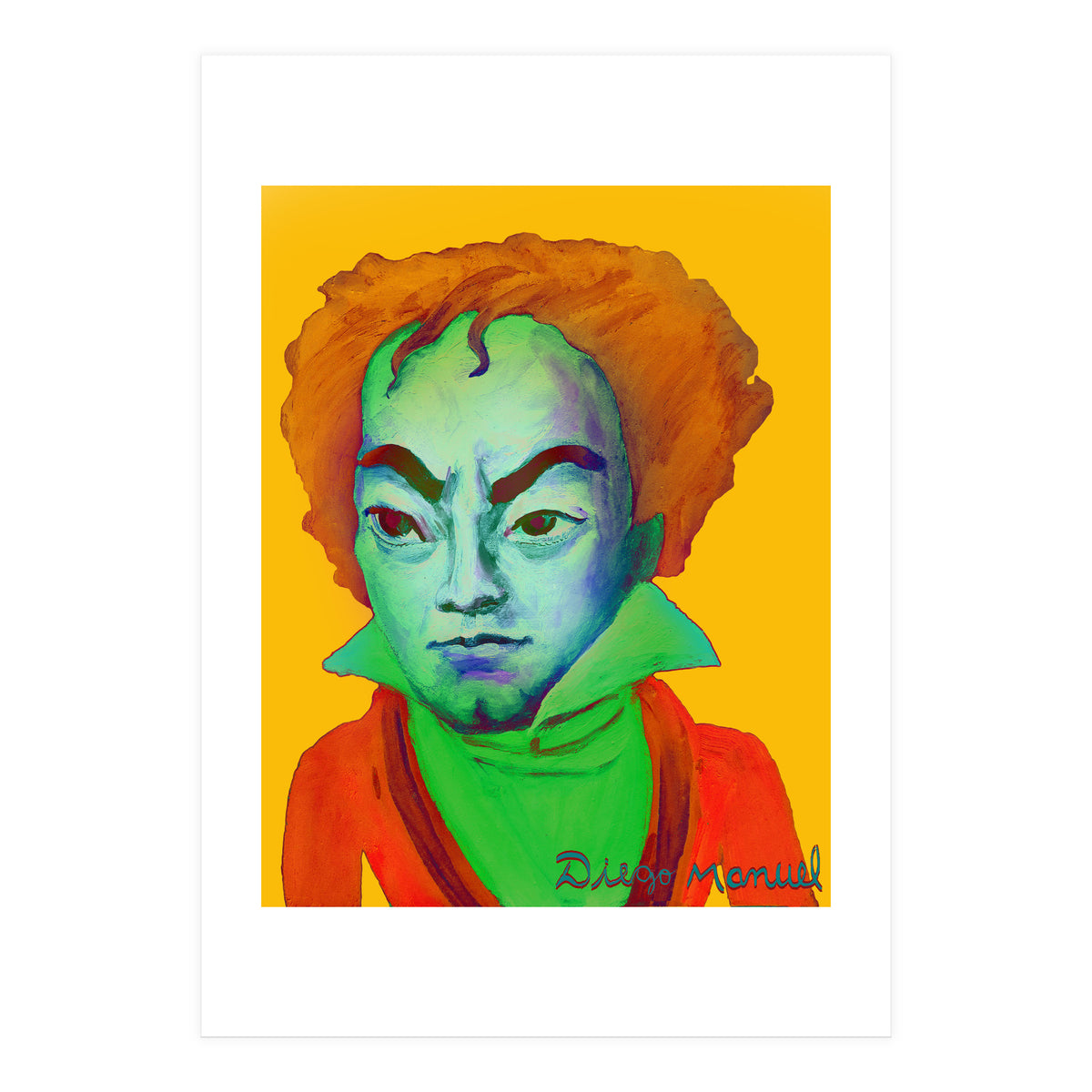 Beethoven Multicolor 2 (Print Only)