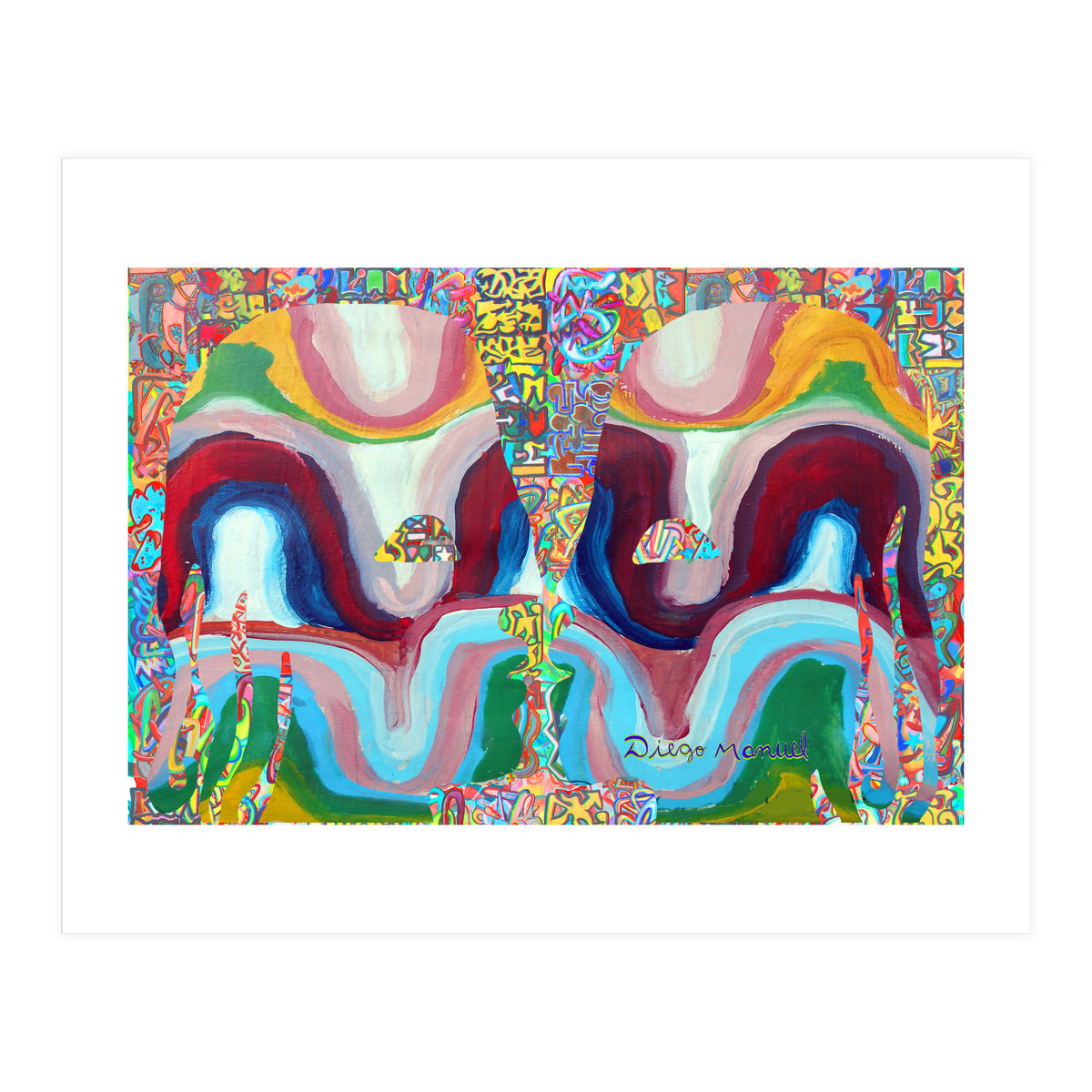 Abstracto Pop Nuevo B9 (Print Only)