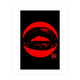 Bouche in red (Print Only) thumbnail