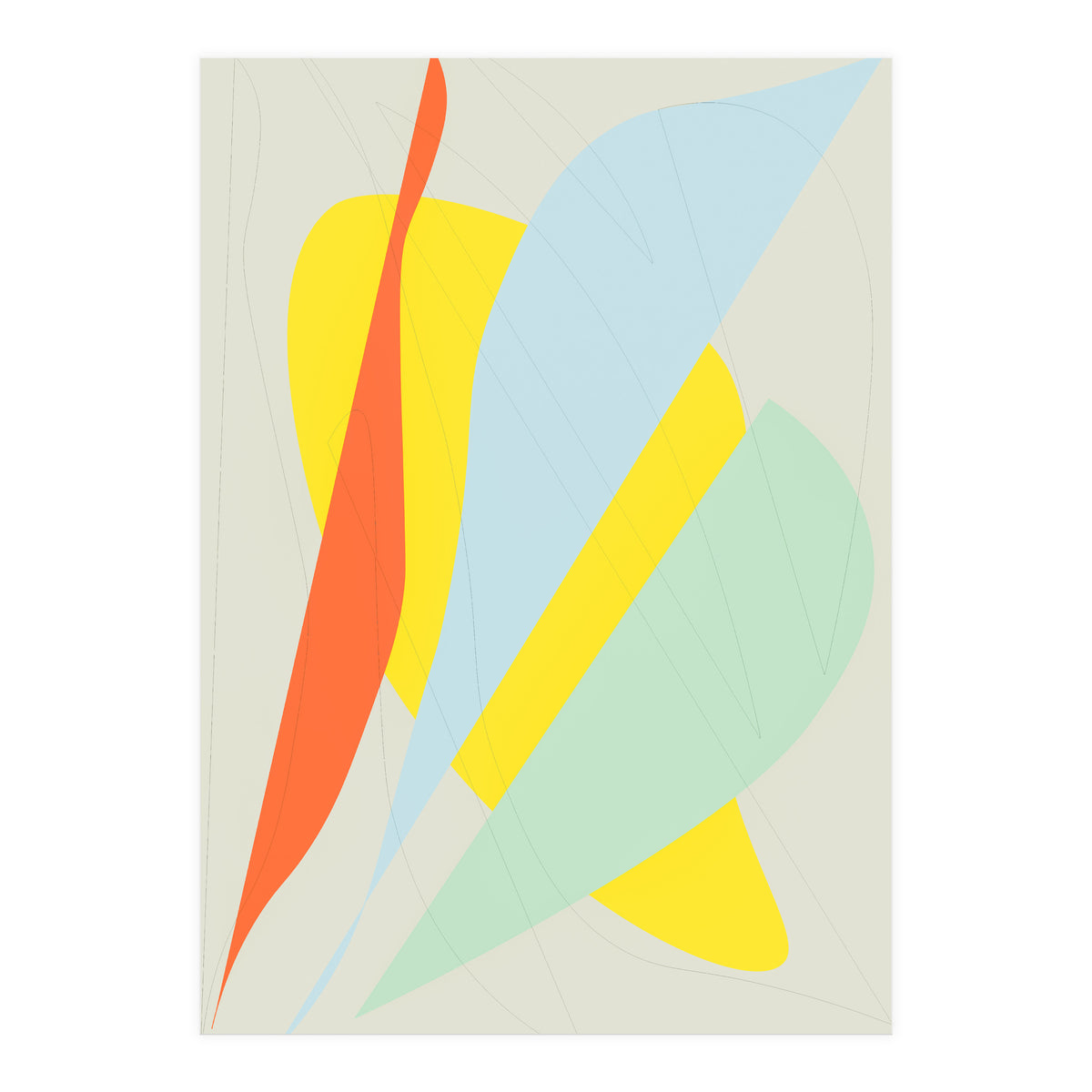 Abstract Composition no 6 (Print Only)