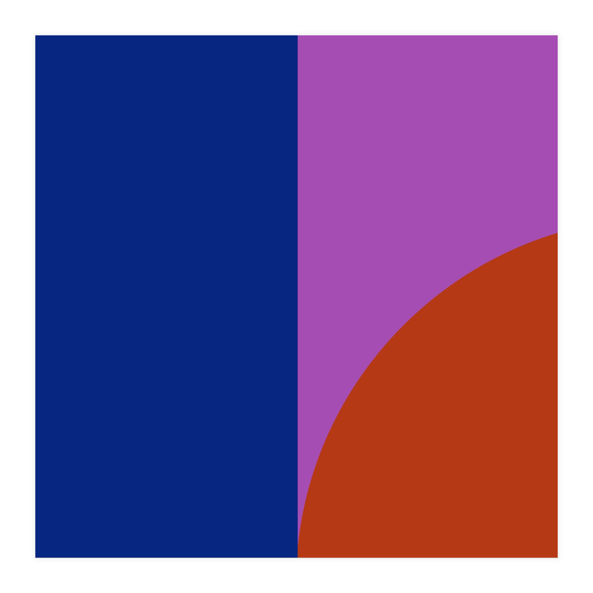 Sunset at sea | abstract modern (Print Only)