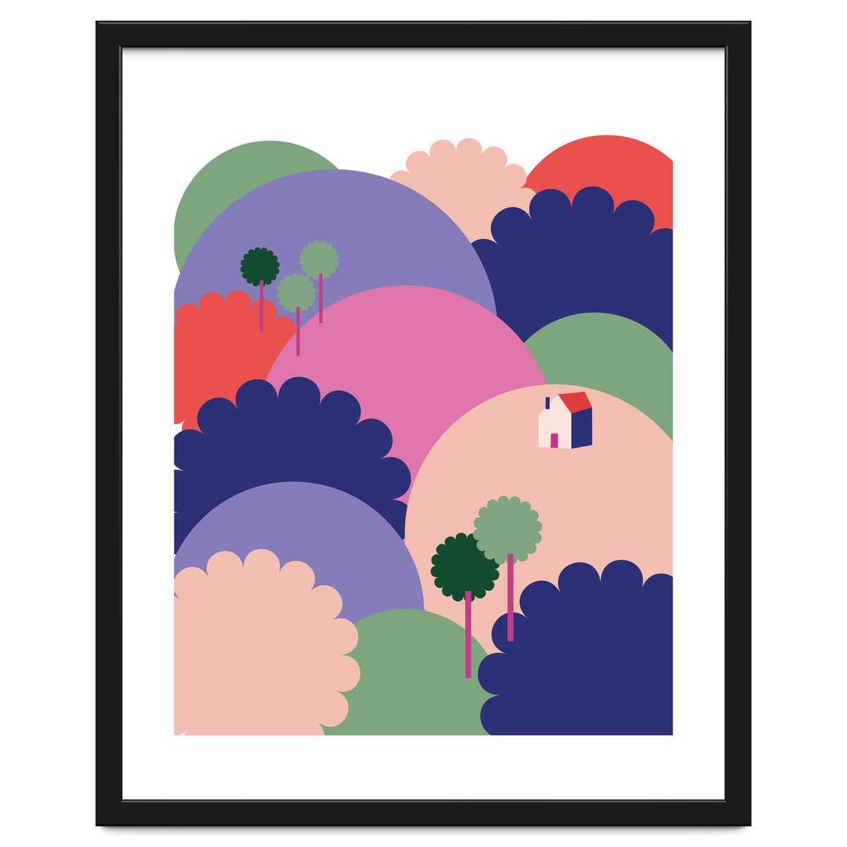 Mediterranean Landscape 1 Rgb