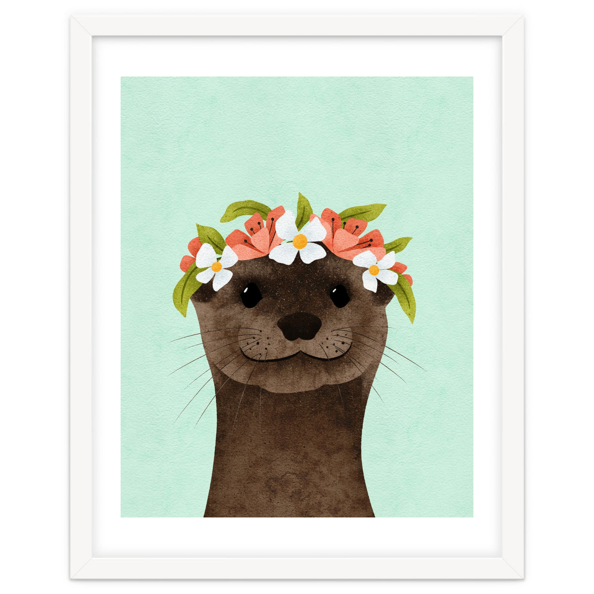 Floral Otter