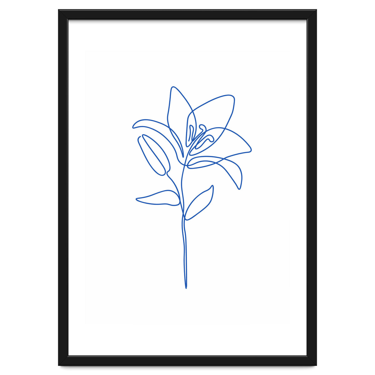 One Line Flower II