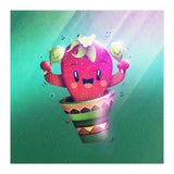 Strawberry Cactus (Print Only) thumbnail