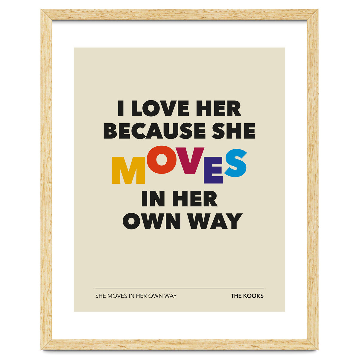 The Kooks  -She Moves In Her Own Way