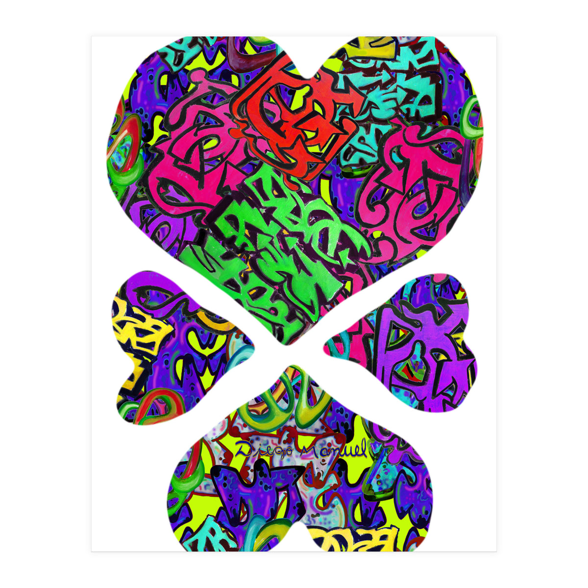 4 Corazones 12 (Print Only)