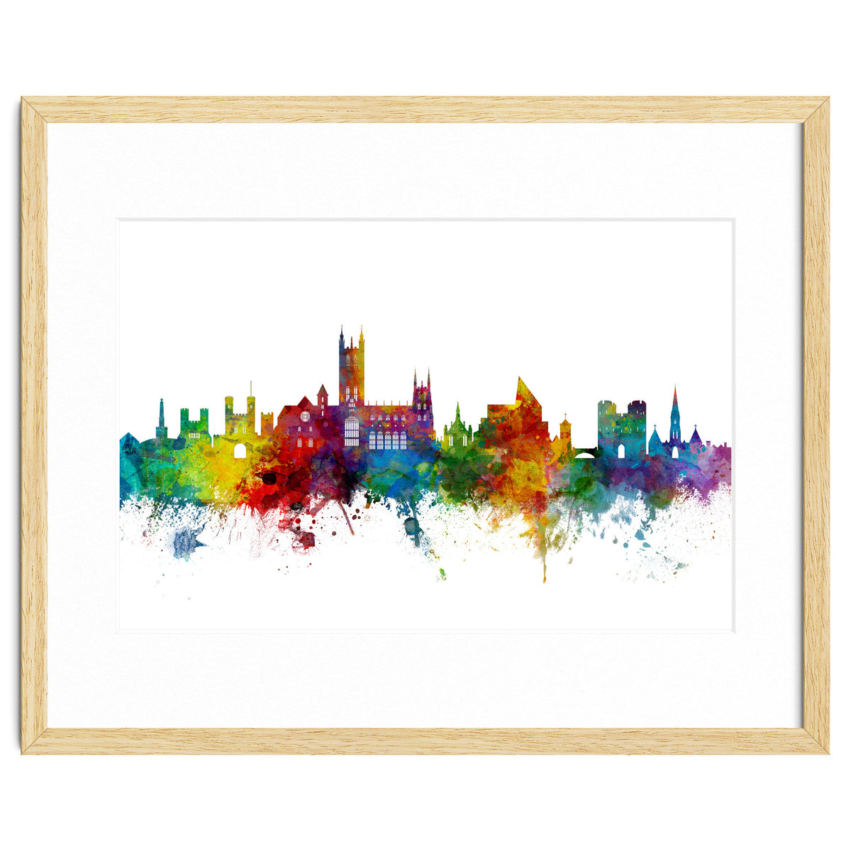 Canterbury England Skyline