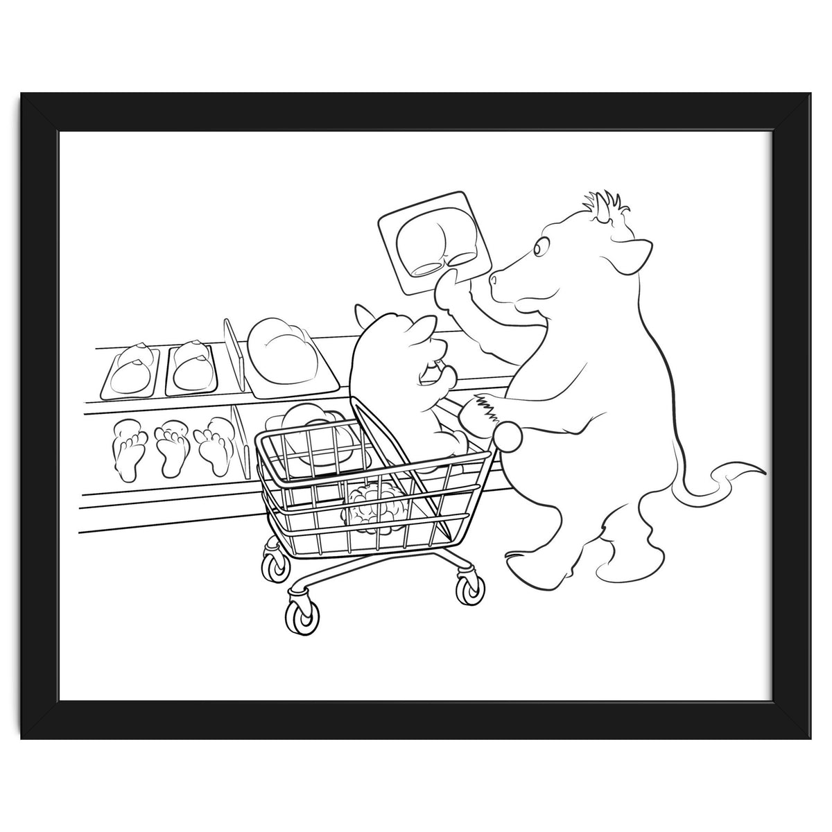 Supermarkey Cow Mandos