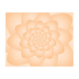 Pastel Colors Flower Pattern Set Orange (Print Only) thumbnail