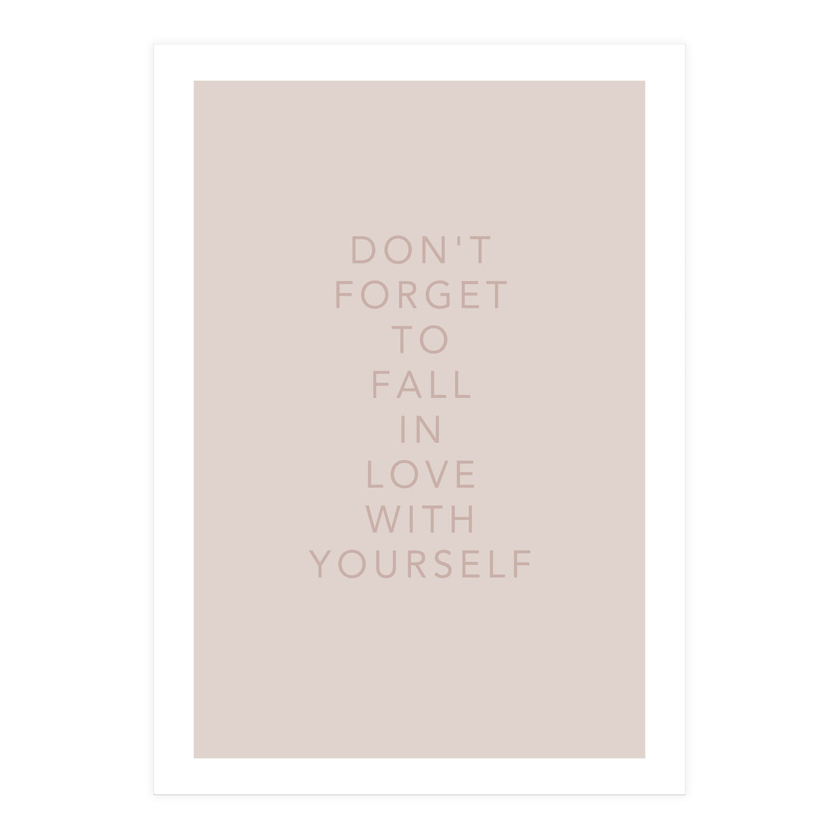 YOURSELF (Print Only)
