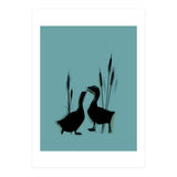 Geese lovers (Print Only) thumbnail