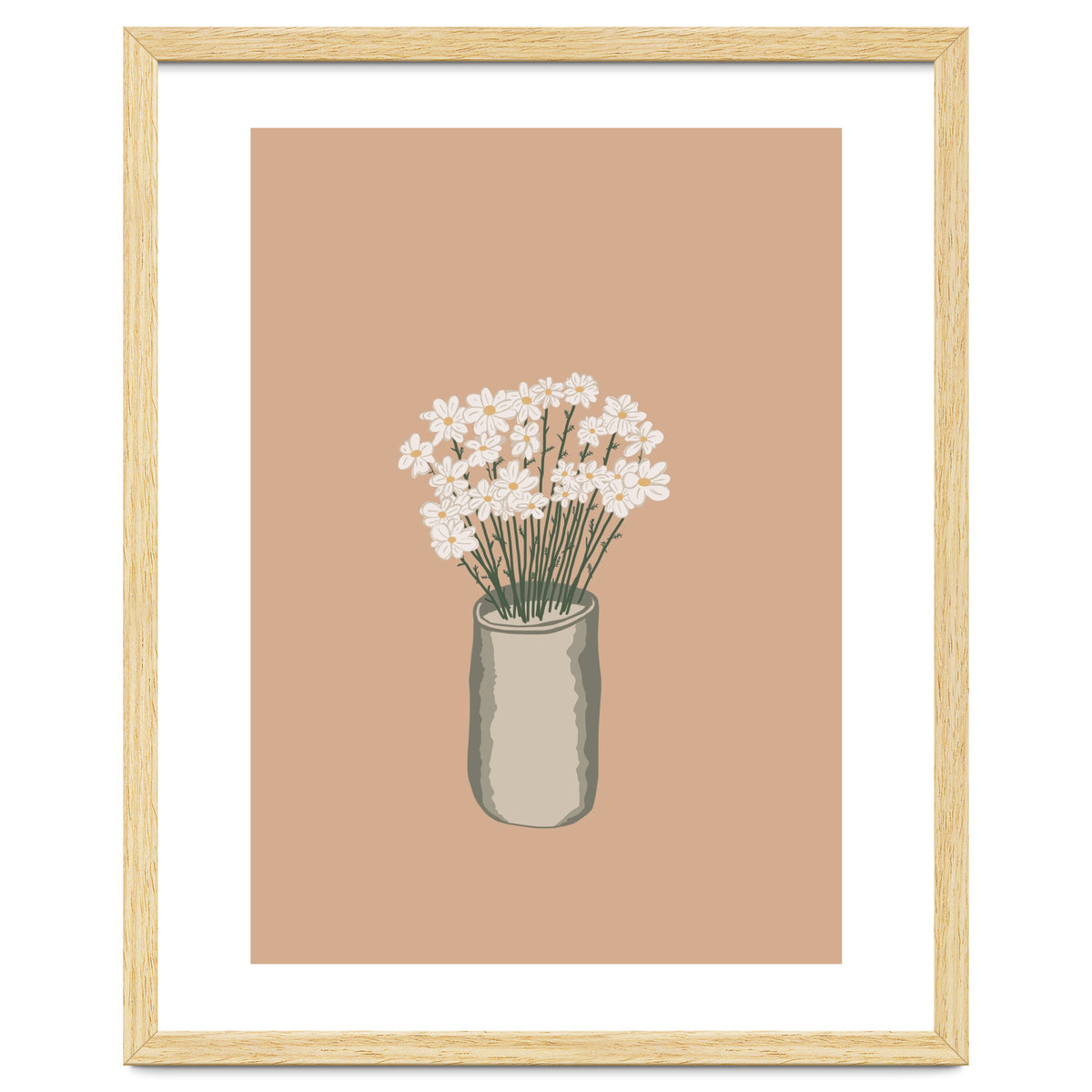 Daisies in a vase