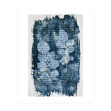 Indigo Blue Botanical Leaves No. 3 (Print Only) thumbnail