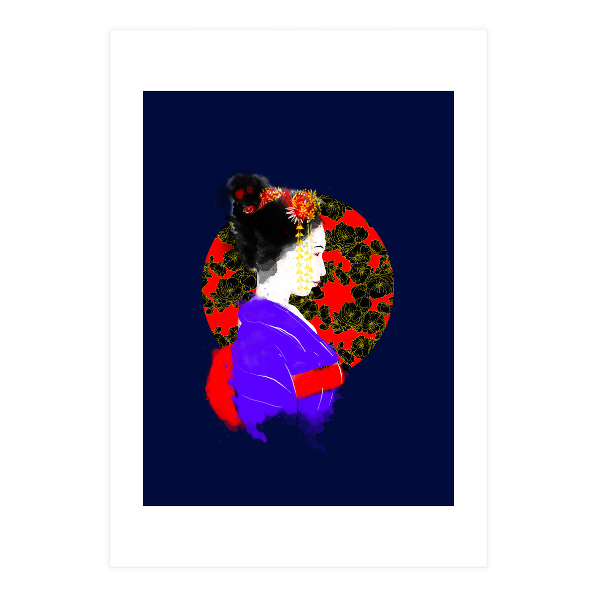 inked Geisha (Print Only)